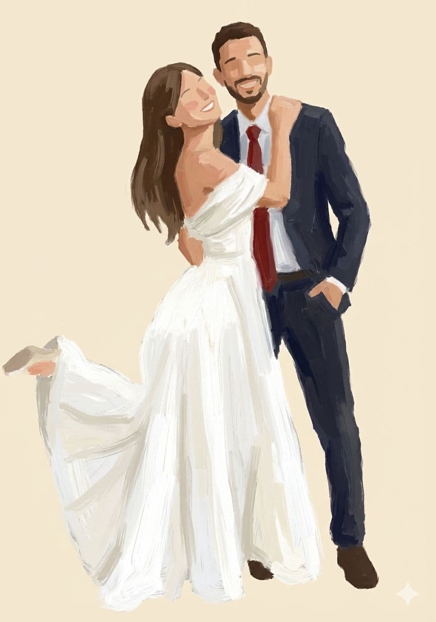 Portrait de Floriane et Yahya